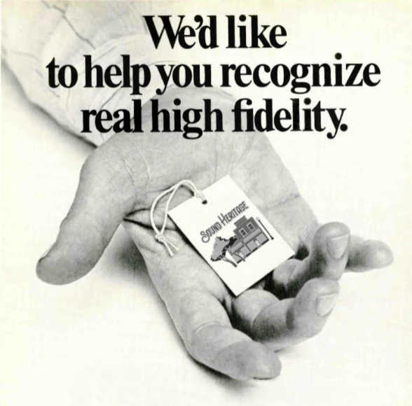 Sound HEritage hifi ad